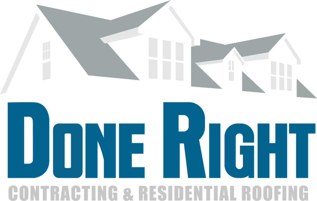 done right contracting and residential roofing ottawa logo