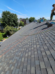 Shingles Laid Over New Underlay. Done-Right-Roofs-20230829