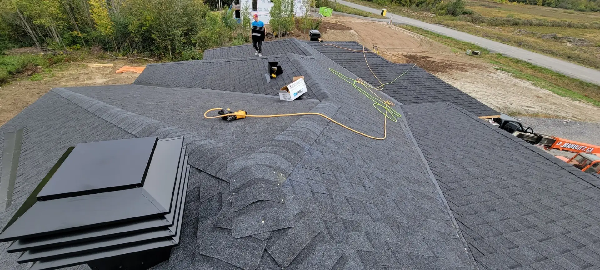 Unique Roofing Project